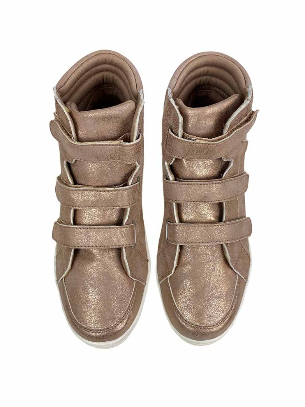 Brash Girls Phoenix Rose Gold High-Top Sneakers Size 3.5